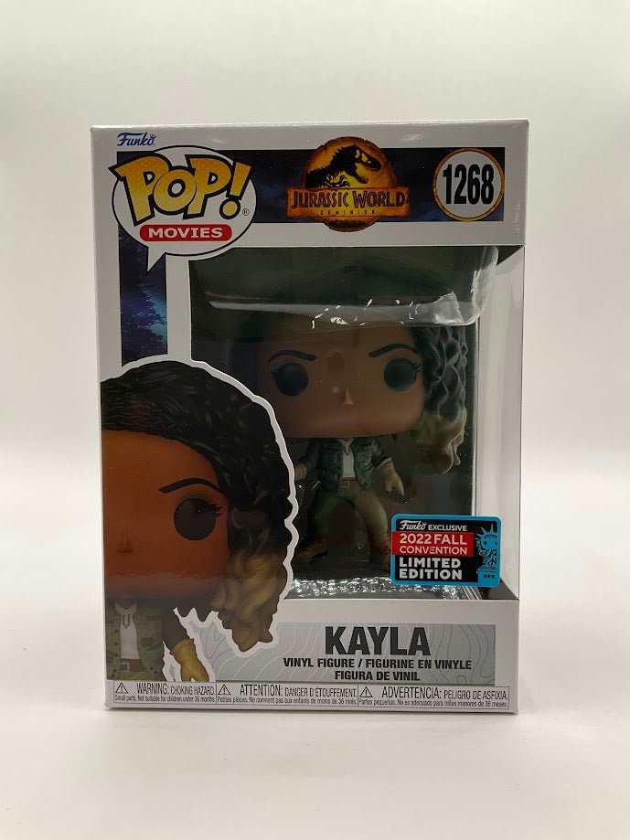 Kayla Funko Pop! Jurassic World Dominion #1268 2022 Fall Convention Limited Edition - Collector Store LLC