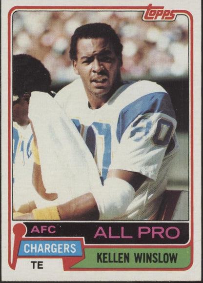 Kellen Winslow 1981 Topps RC #150 San Diego Chargers #1 - Collector Store LLC
