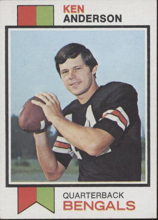 Ken Anderson 1973 Topps RC #34 Cincinnati Bengals EX - Collector Store LLC