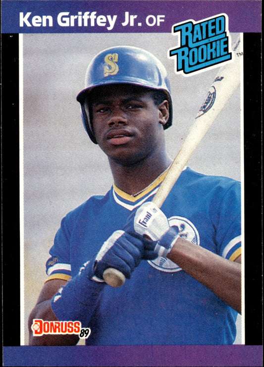 Ken Griffey Jr. 1989 Donruss Rated Rookie RC #33 #1 - Collector Store LLC
