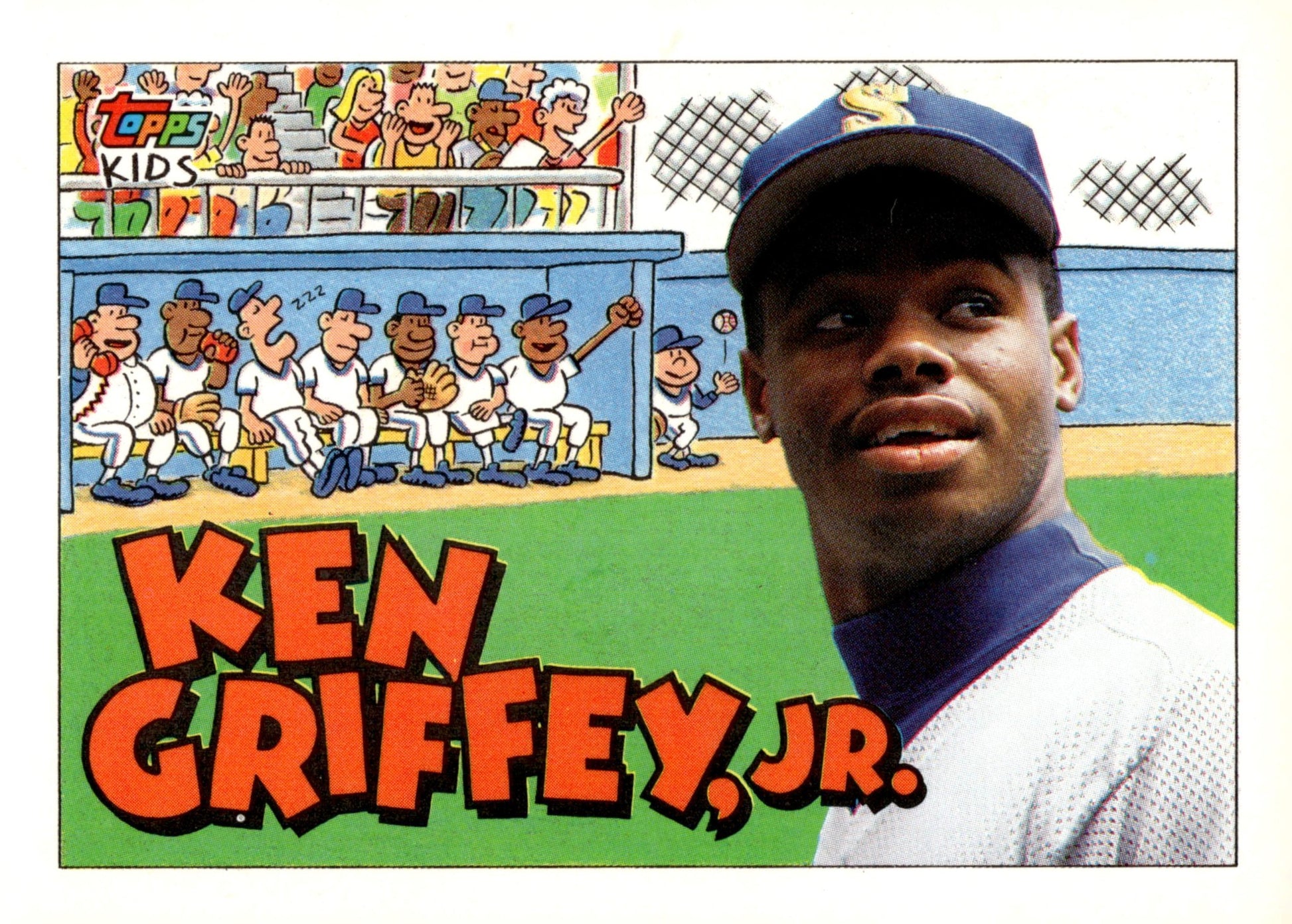 Ken Griffey Jr. 1992 Topps Kids #122 - Collector Store LLC