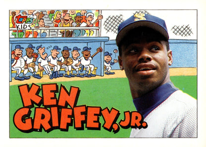 Ken Griffey Jr. 1992 Topps Kids #122 - Collector Store LLC