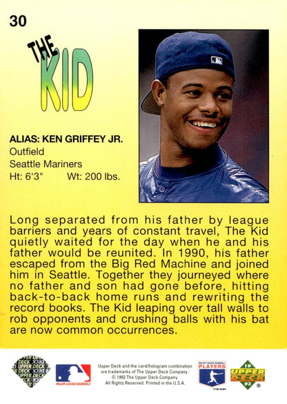 Ken Griffey Jr. 1993 Upper Deck The Reunion The Kid #30 - Collector Store LLC