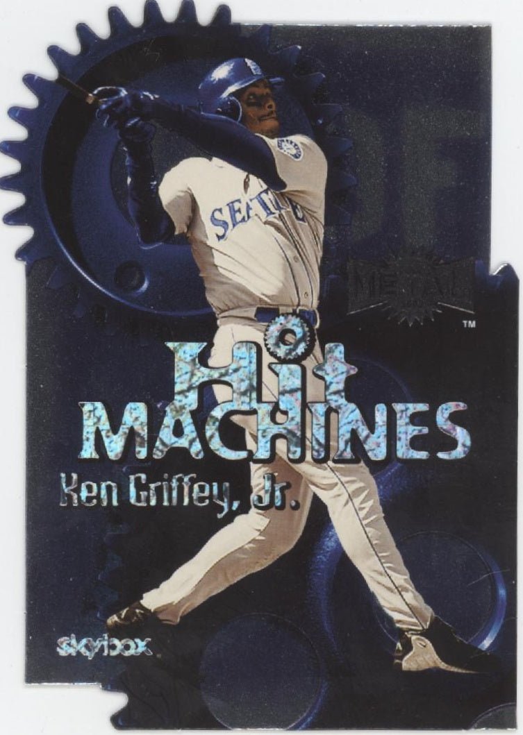 Ken Griffey Jr. 2000 Skybox Metal Hit Machines Die - Cut #1 - Collector Store LLC