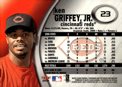 Ken Griffey Jr. 2001 Fleer EX #23 - Collector Store LLC