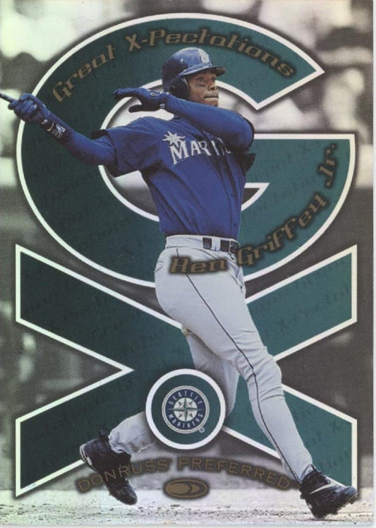 Ken Griffey Jr. / Jose Cruz Jr. 1998 Donruss Preferred Great X - Pectations /300 - Collector Store LLC