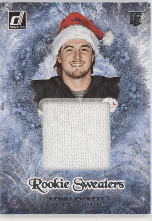 Kenny Pickett 2022 Panini Donruss Rookie Sweaters Swatch RC #RHS - 1 - Collector Store LLC