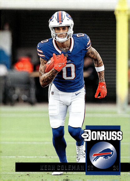 Keon Coleman 2024 Panini Donruss RC #38 - Collector Store LLC