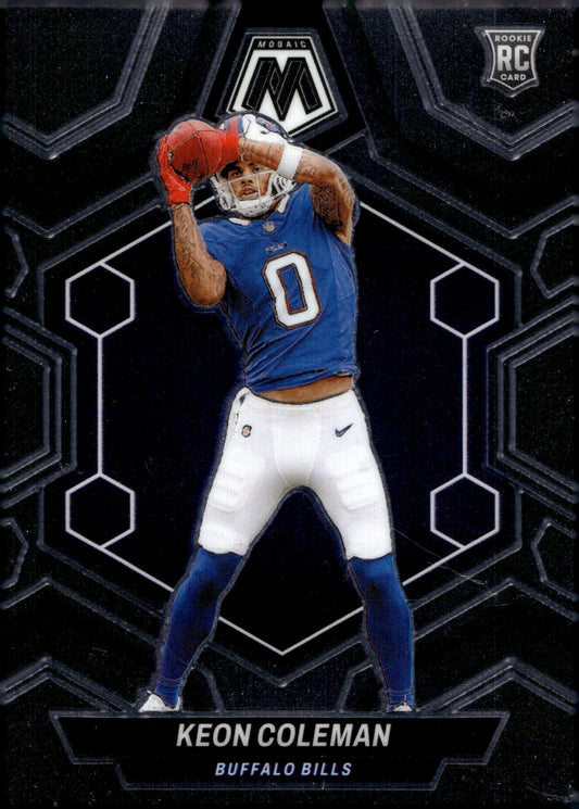 Keon Coleman 2024 Panini Mosaic RC #333 - Collector Store LLC