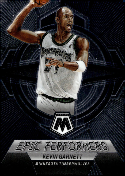 Kevin Garnett 2022 - 23 Panini Mosaic Epic Performers #13 - Collector Store LLC