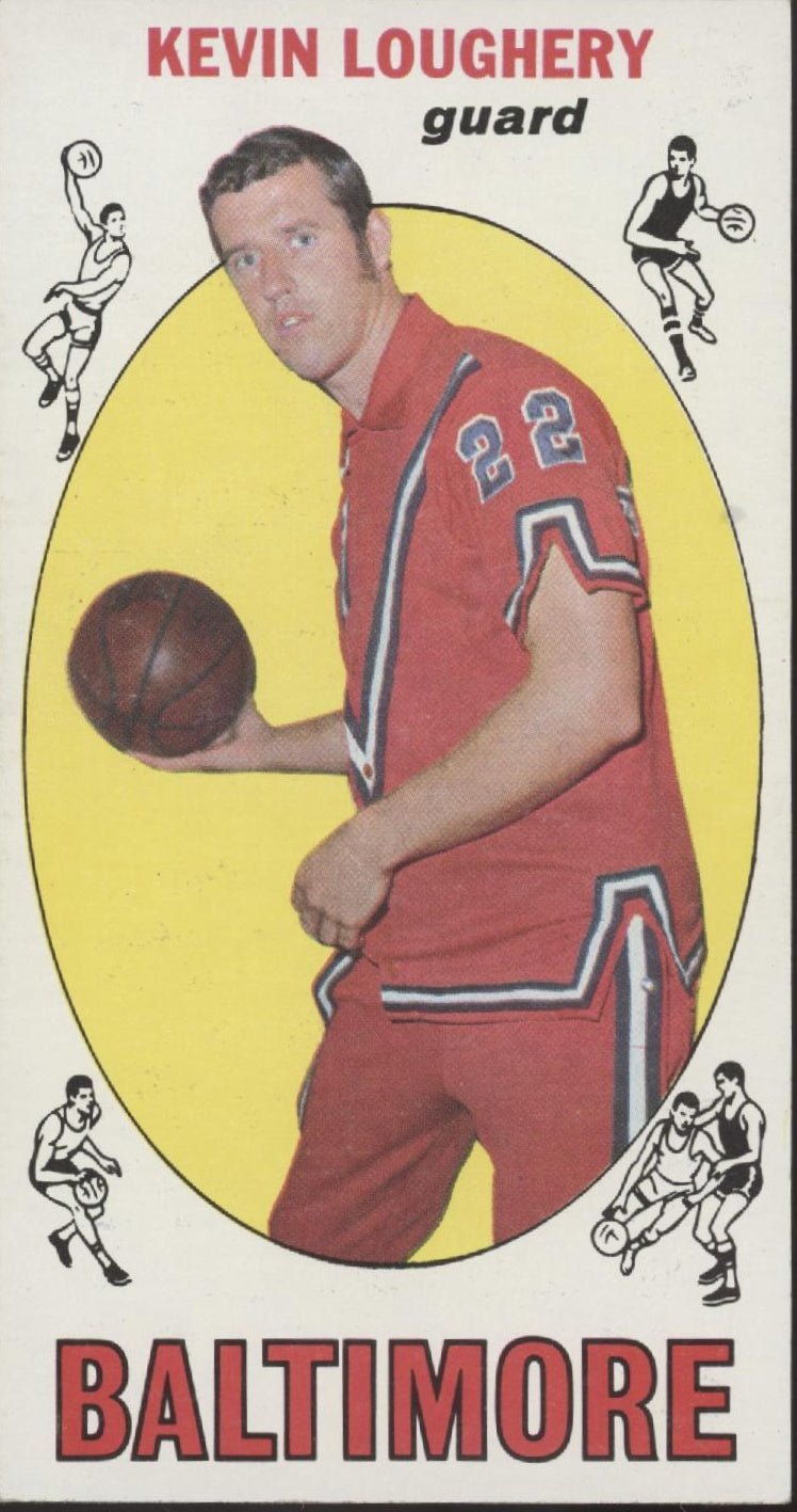 Kevin Loughery 1969 - 70 Topps Oversized RC #94 Baltimore Bullets EX #1 - Collector Store LLC