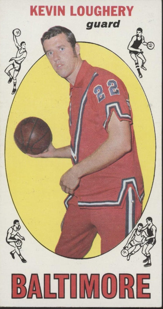 Kevin Loughery 1969 - 70 Topps Oversized RC #94 Baltimore Bullets EX #1 - Collector Store LLC