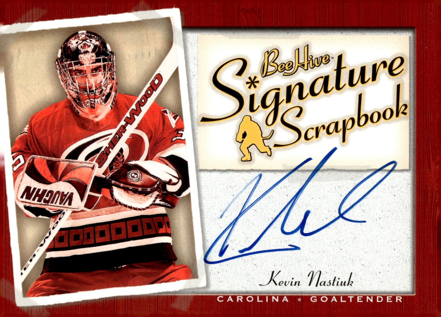 Kevin Nastiuk 2005 - 06 Upper Deck Bee Hive Signature Scrapbook Auto #SS - KN - Collector Store LLC