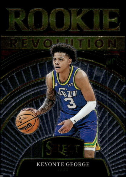 Keyonte George 2023 - 24 Panini Select Rookie Revolution RC #2 - Collector Store LLC
