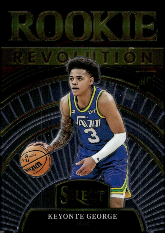 Keyonte George 2023 - 24 Panini Select Rookie Revolution RC #2 - Collector Store LLC