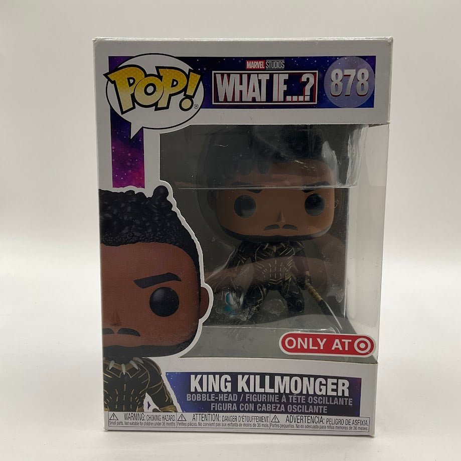 King Killmonger Funko Pop! What If...? #878 Target Exclusive - Collector Store LLC