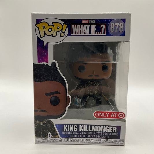 King Killmonger Funko Pop! What If...? #878 Target Exclusive - Collector Store LLC