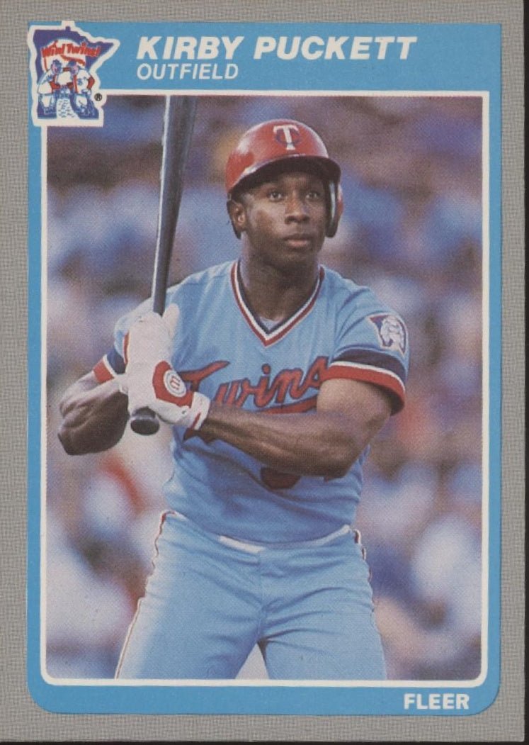 Kirby Puckett 1985 Fleer #286 - Collector Store LLC