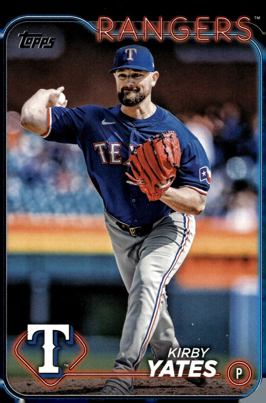 Kirby Yates 2024 Topps Update Series Black Border 70/74 #US302 - Collector Store LLC