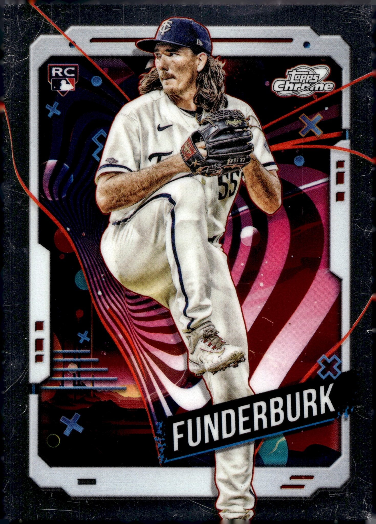Kody Funderburk 2024 Topps Chrome Cosmic RC #104 - Collector Store LLC