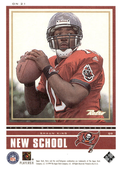 Kordell Stewart / Shaun King 1999 Upper Deck Retro Old School New School #ON21 - Collector Store LLC