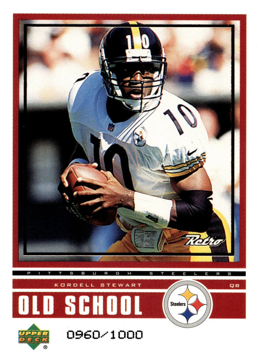 Kordell Stewart / Shaun King 1999 Upper Deck Retro Old School New School #ON21 - Collector Store LLC