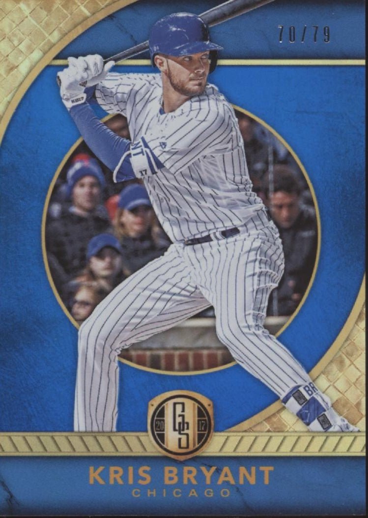 Kris Bryant 2017 Panini Gold Standard Blue 70/79 #3 - Collector Store LLC