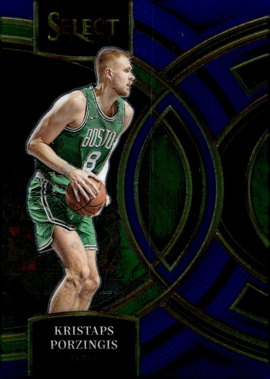 Kristaps Porzingis 2023 - 24 Panini Select Blue #139 - Collector Store LLC