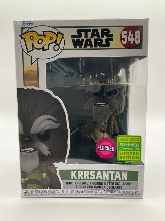 Krrsantan Funko Pop! Star Wars #548 Flocked 2022 Summer Convention - Collector Store LLC