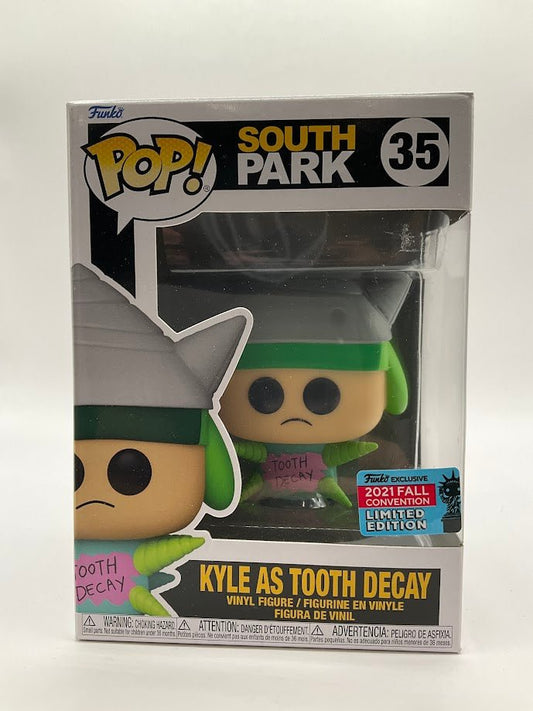 Kyle as Tooth Decay Funko Pop! South Park #35 2021 Fall Convention - Collector Store LLC