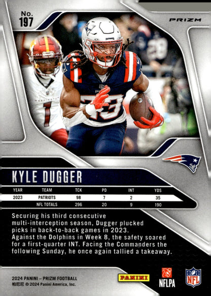 Kyle Dugger 2024 Panini Prizm Green Prizm #197 - Collector Store LLC