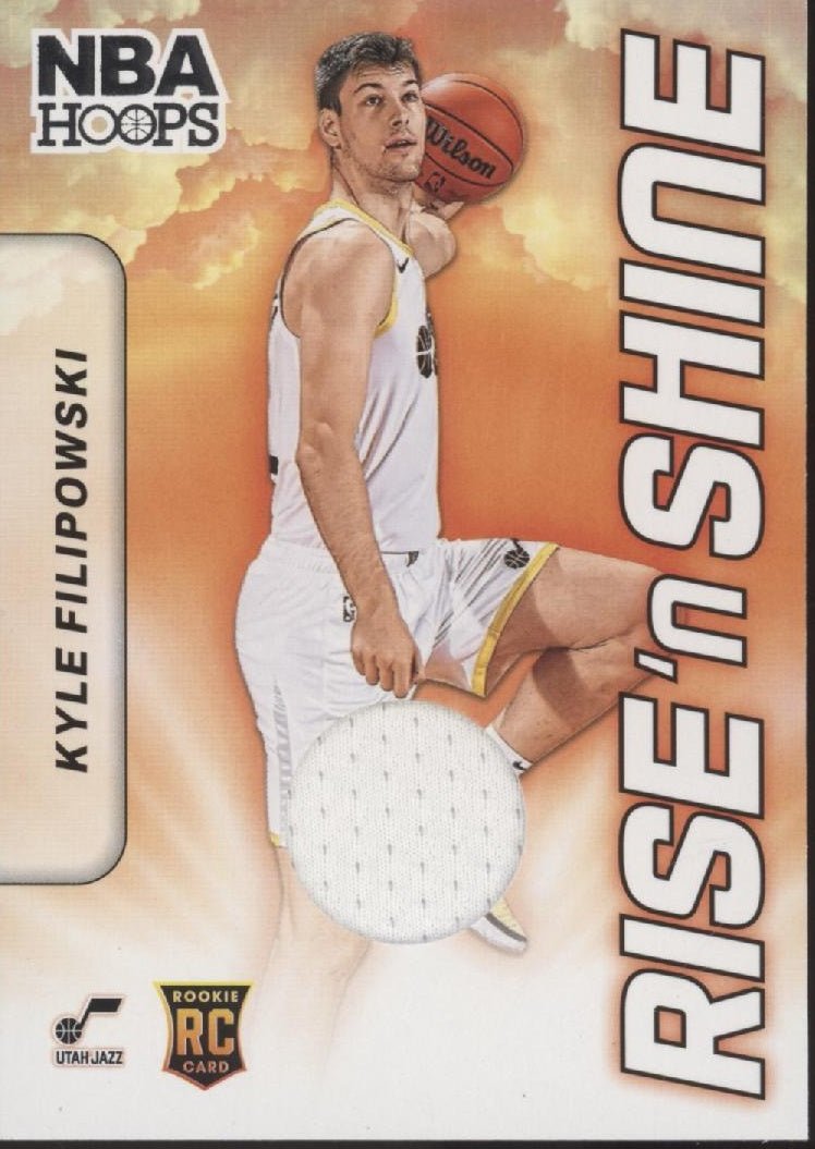 Kyle Filipowski 2024 - 25 Panini Hoops Rise 'n Shine Swatch RC #RSM - KFG - Collector Store LLC
