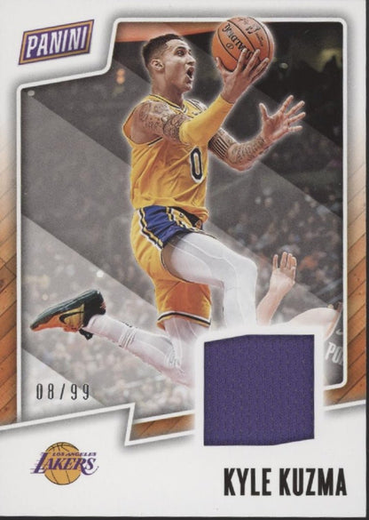 Kyle Kuzma 2019 Panini Father's Day Swatch 08/99 #KK - Collector Store LLC