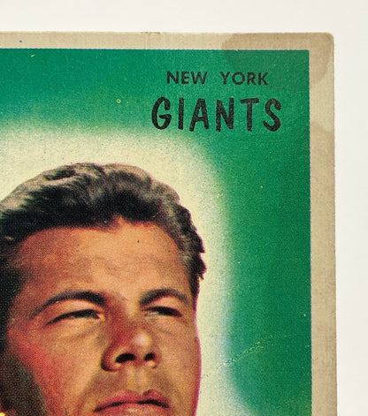 Kyle Rote 1955 Bowman #137 New York Giants VG - EX - Collector Store LLC