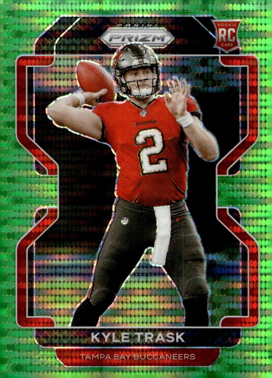 Kyle Trask 2021 Panini Prizm Green Pulsar Prizm RC #339 - Collector Store LLC