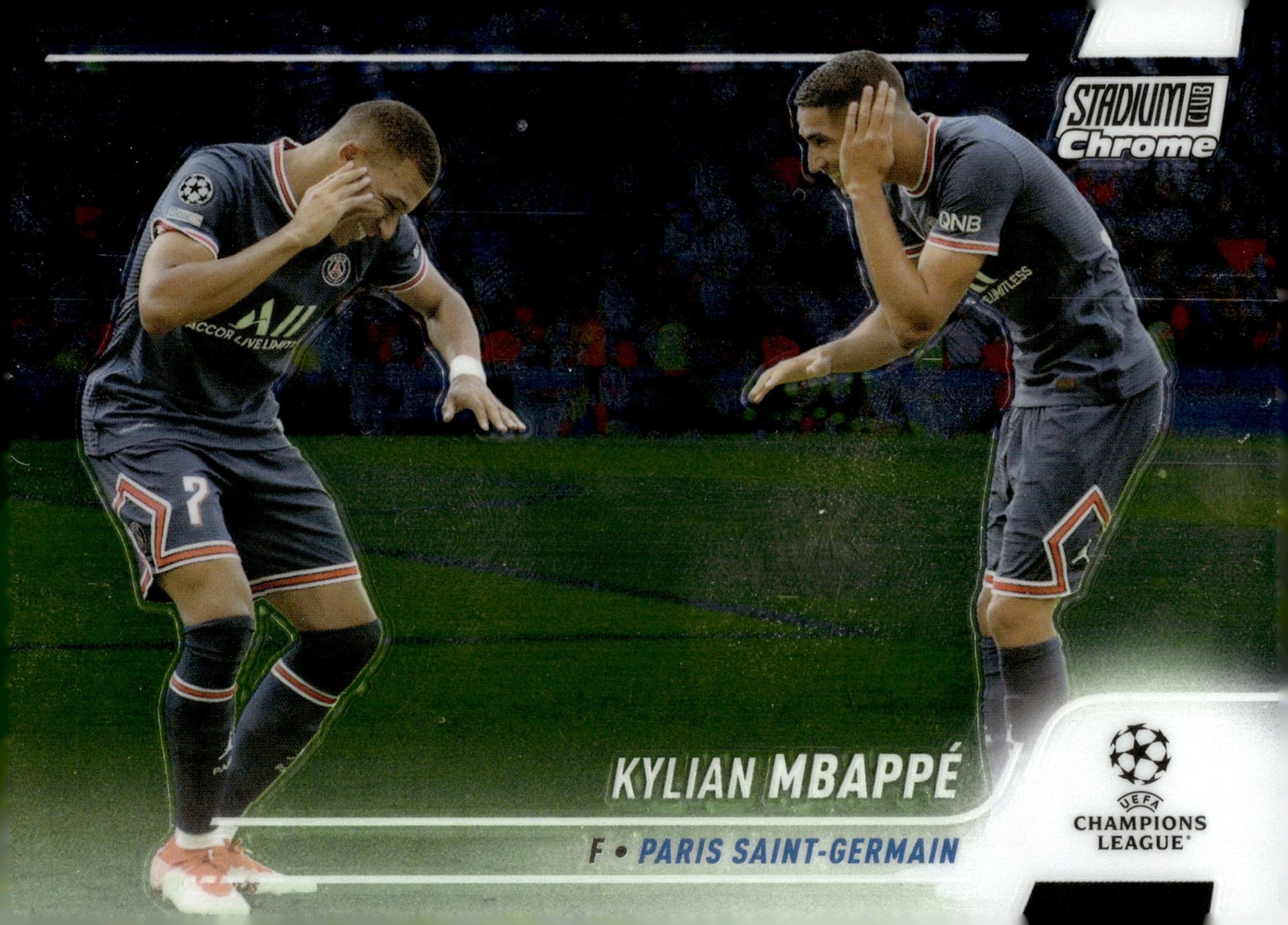 Kylian Mbappe 2021 - 22 Topps Stadium Club Chrome UEFA Champions League #75 - Collector Store LLC