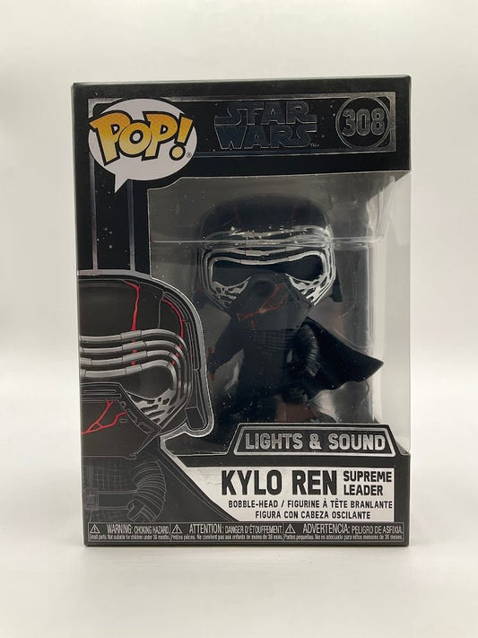 Kylo Ren Supreme Leader Lights & Sounds Funko Pop! Star Wars #308 - Collector Store LLC