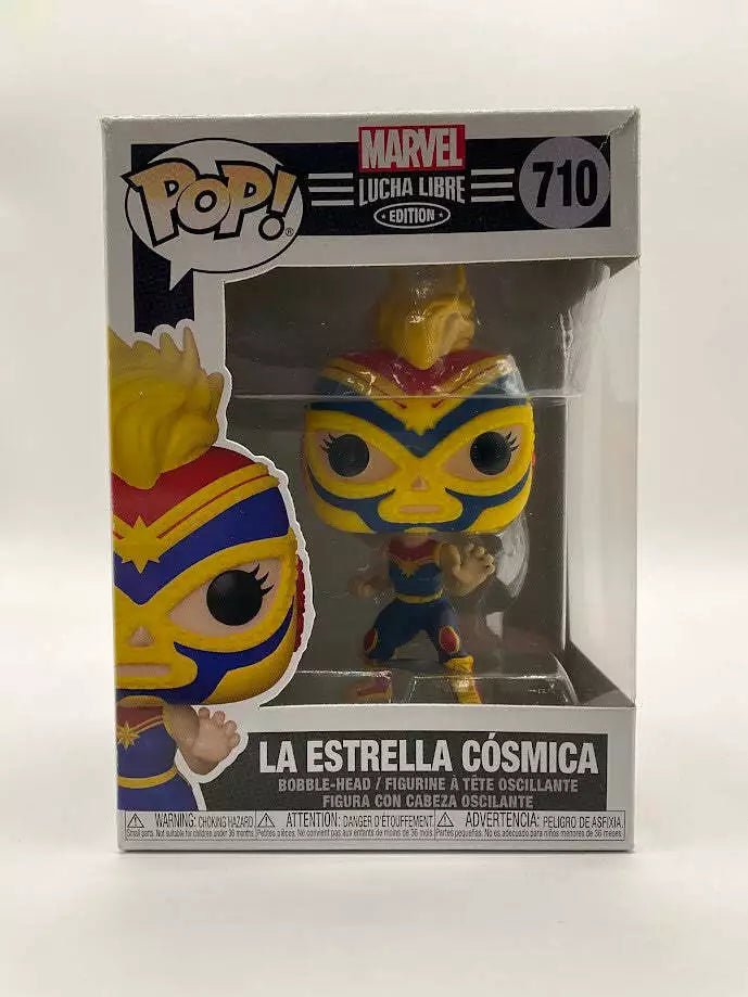 La Estrella Cosmica Funko Pop! Marvel Lucha Libre Edition #710 - Collector Store LLC