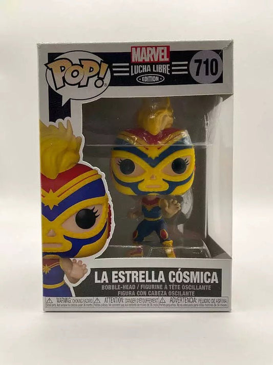 La Estrella Cosmica Funko Pop! Marvel Lucha Libre Edition #710 - Collector Store LLC