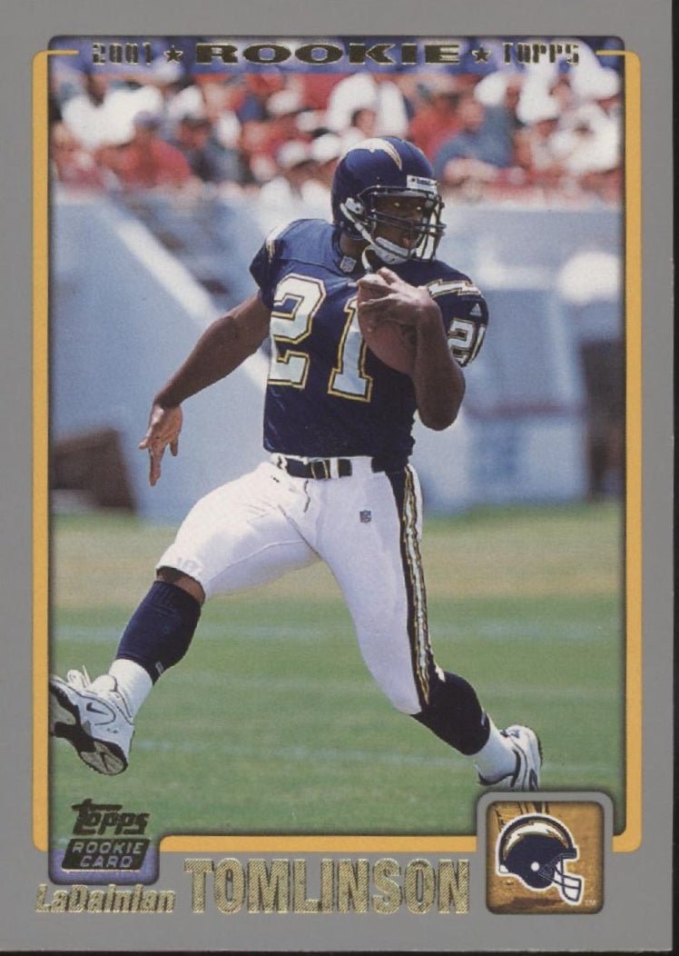 LaDainian Tomlinson 2001 Topps RC #350 - Collector Store LLC