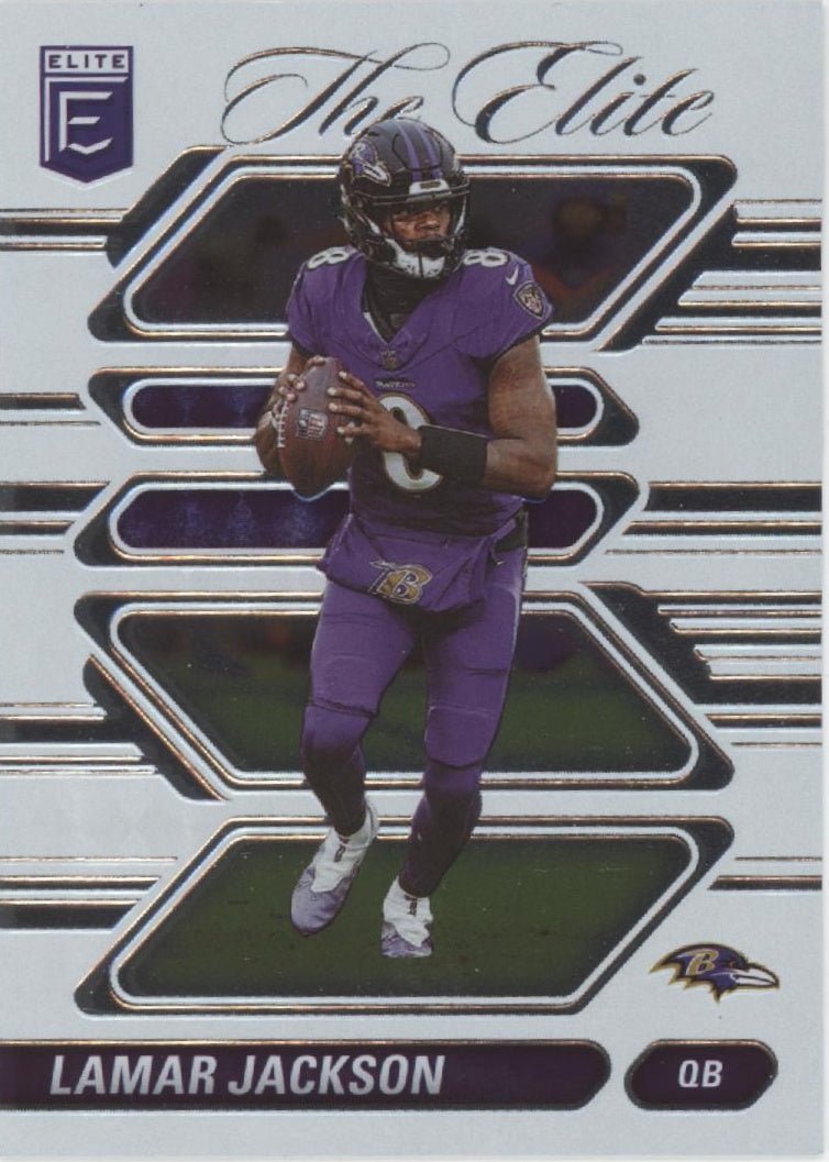 Lamar Jackson 2024 Panini Donruss Elite The Elite 294/349 #10 - Collector Store LLC