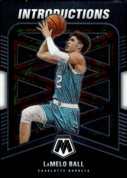 LaMelo Ball 2020 - 21 Panini Mosaic Introductions RC #5 - Collector Store LLC