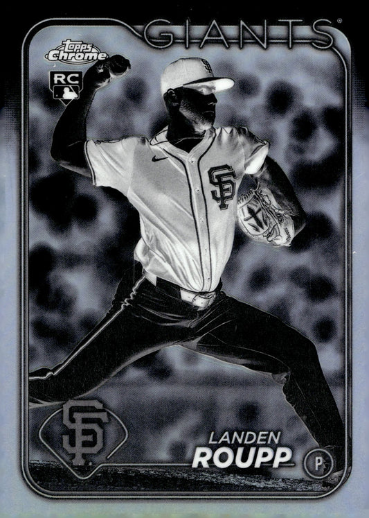 Landen Roupp 2024 Topps Chrome Negative Refractor RC #USC104 - Collector Store LLC
