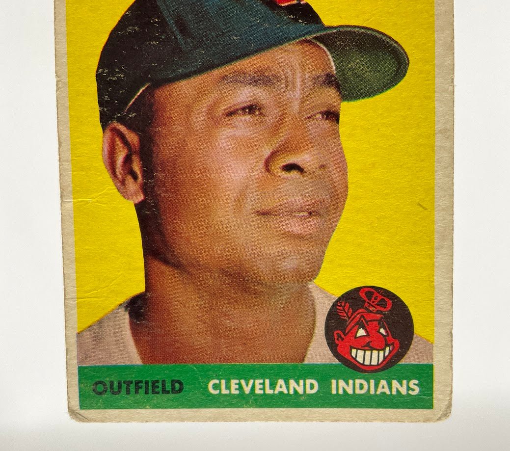 Larry Doby 1958 Topps #424 Cleveland Indians GD #2 - Collector Store LLC