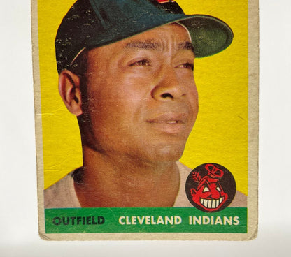 Larry Doby 1958 Topps #424 Cleveland Indians GD #2 - Collector Store LLC