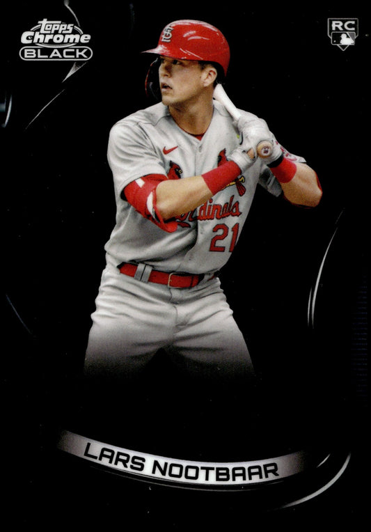 Lars Nootbaar 2022 Topps Chrome Black RC #23 - Collector Store LLC