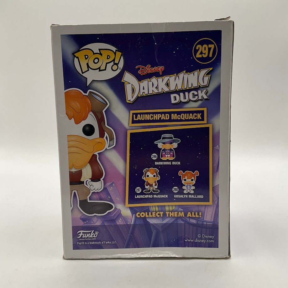 Launchpad McQuack Funko Pop! Disney #297 - Collector Store LLC