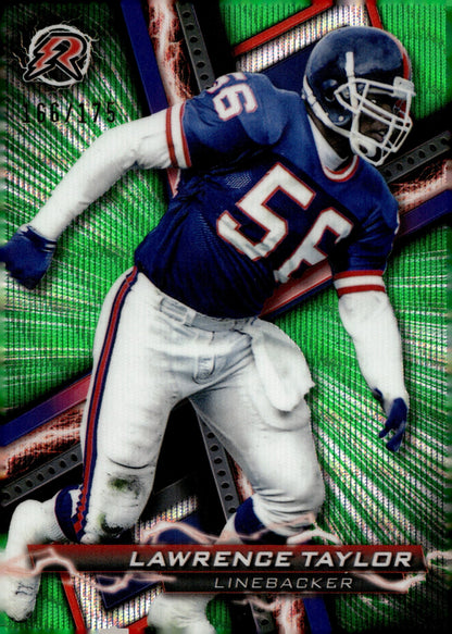 Lawrence Taylor 2024 Topps Composite Resurgence Green Surge Refractor 166/175 - Collector Store LLC