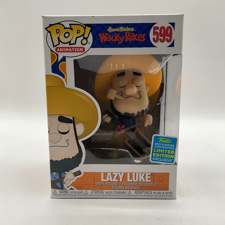 Lazy Luke Funko Pop! Wacky Races #599 2019 Summer Convention ...