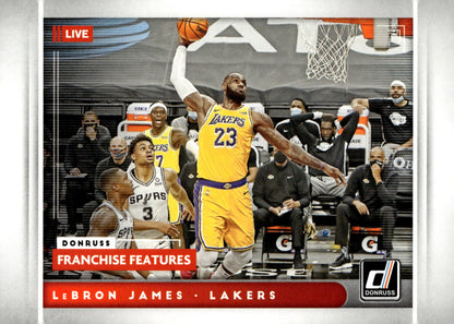 LeBron James 2021 - 22 Panini Donruss Franchise Features #20 - Collector Store LLC